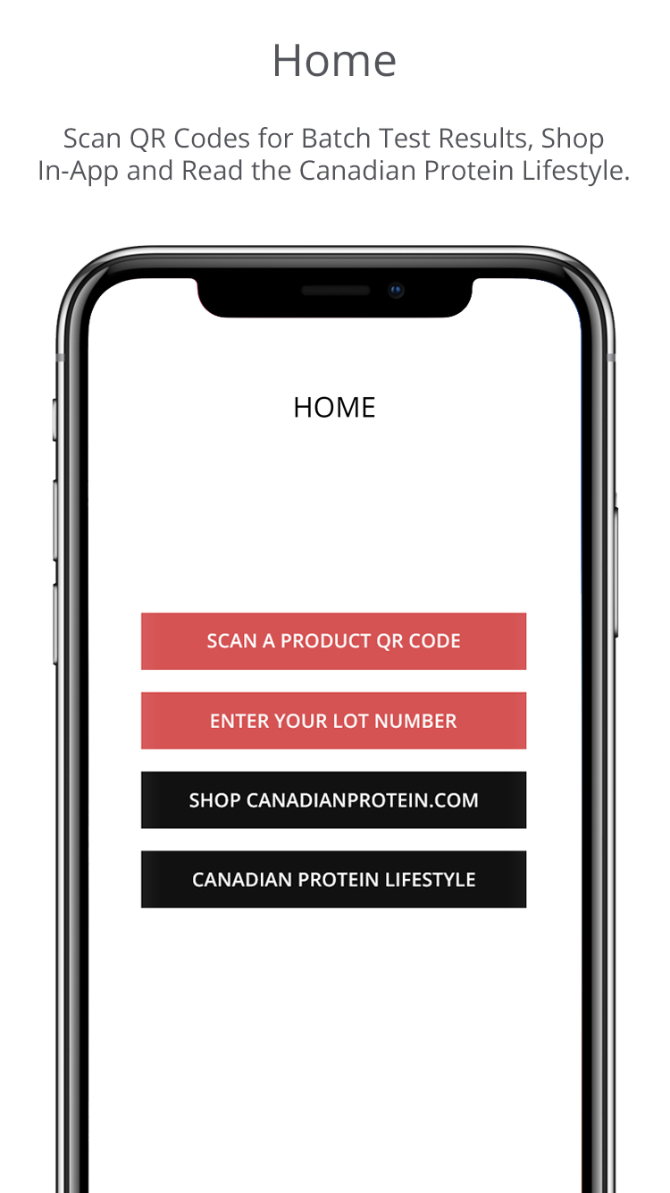 Canadian Protein App Screenshot 2